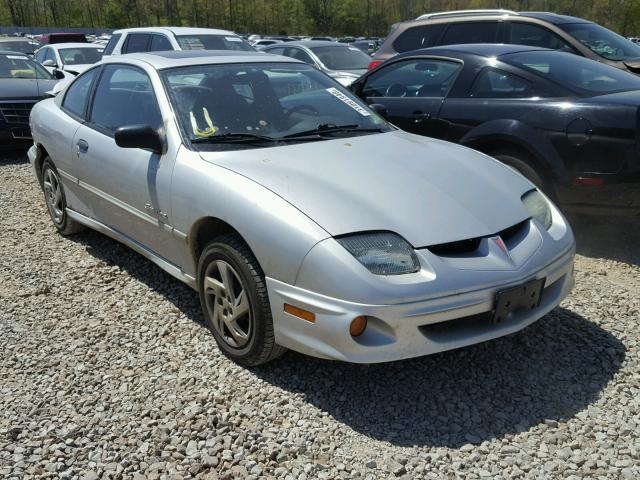 1G2JB124X27136638 - 2002 PONTIAC SUNFIRE SE SILVER photo 1