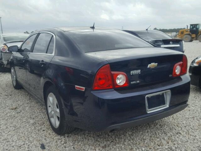 1G1ZG57B39F225569 - 2009 CHEVROLET MALIBU LS ლურჯი ფოტო 3