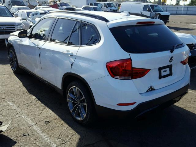 WBAVM1C57EVW51690 - 2014 BMW X1 SDRIVE2 WHITE photo 3