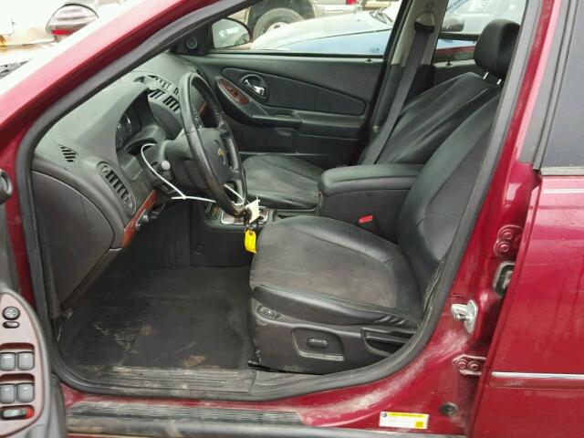 1G1ZU53896F269137 - 2006 CHEVROLET MALIBU LTZ 栗色 照片 5