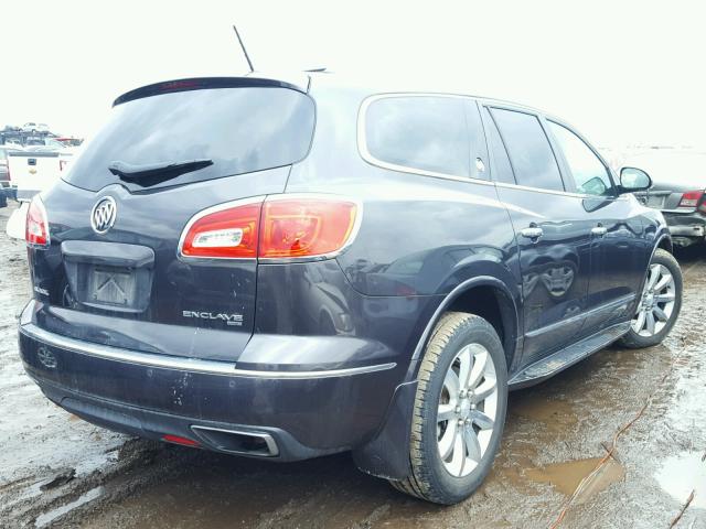 5GAKVCKD8FJ167111 - 2015 BUICK ENCLAVE GRAY photo 4