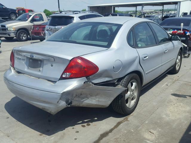 1FAFP55213A209118 - 2003 FORD TAURUS SES SILVER photo 4