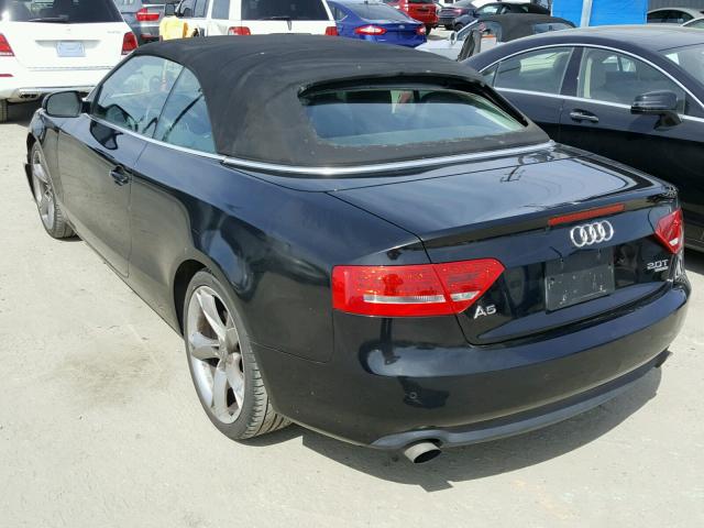 WAULFAFH0AN025254 - 2010 AUDI A5 PREMIUM BLACK photo 3