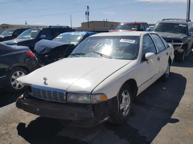 1G1BL53E4PR118247 - 1993 CHEVROLET CAPRICE CL თეთრი ფოტო 2