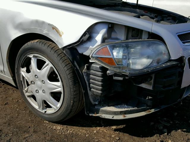 1G1ZG57B894184934 - 2009 CHEVROLET MALIBU LS ნაცრისფერი ფოტო 9