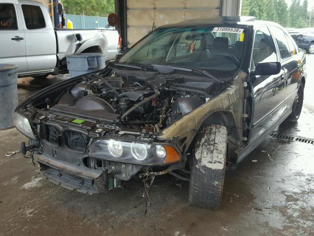 WBADT43462GY95905 - 2002 BMW 525 I AUTO BLACK photo 2