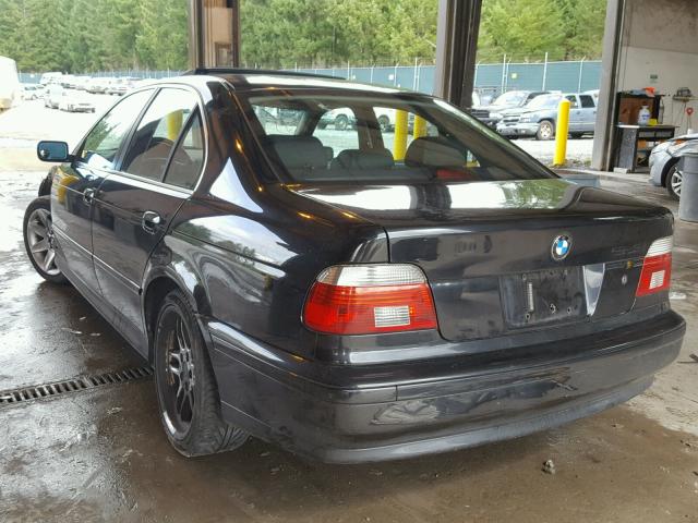 WBADT43462GY95905 - 2002 BMW 525 I AUTO BLACK photo 3