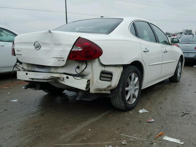 2G4WE587861115108 - 2006 BUICK LACROSSE C WHITE photo 4