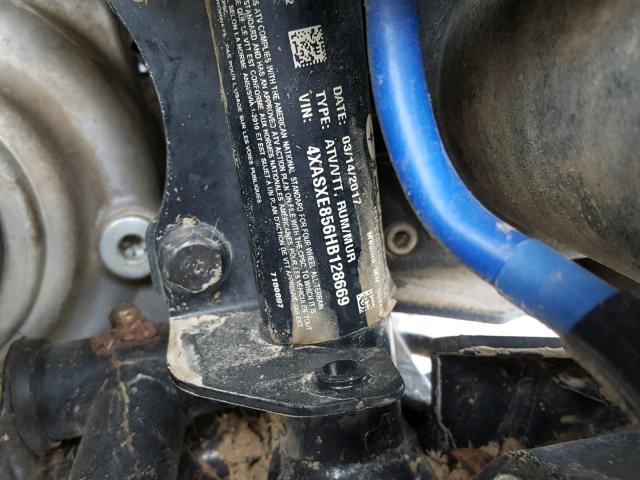 4XASXE856HB128669 - 2017 POLARIS SPORTSMAN 石墨色 照片 10