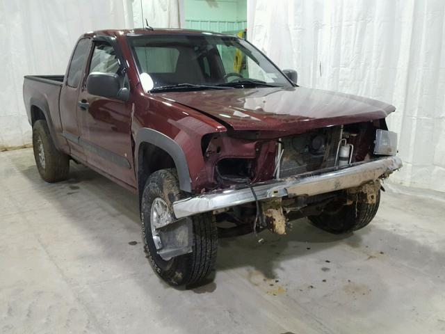 1GCDT39E888224820 - 2008 CHEVROLET COLORADO L MAROON photo 1