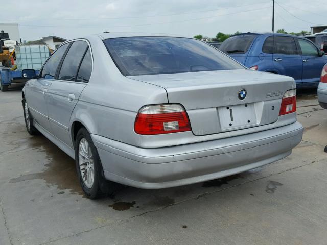 WBADT63443CK32899 - 2003 BMW 530 I AUTO SILVER photo 3