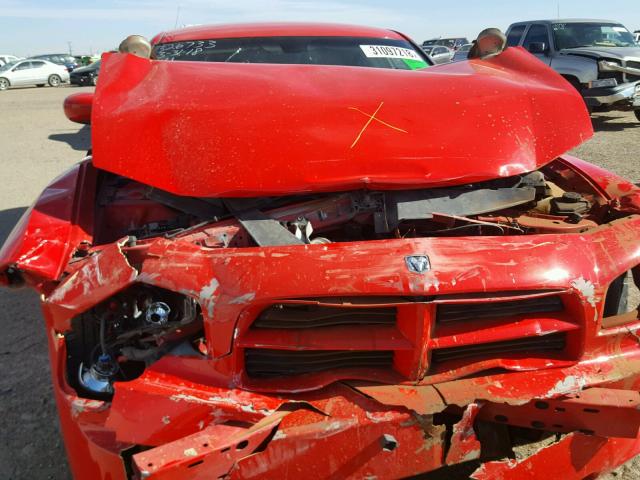 2B3CA2CVXAH316016 - 2010 DODGE CHARGER RED photo 9