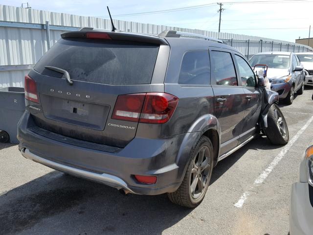 3C4PDCGB5FT630023 - 2015 DODGE JOURNEY CR GRAY photo 4