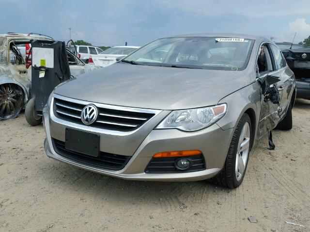 WVWHN7AN9CE511060 - 2012 VOLKSWAGEN CC LUXURY TAN photo 2