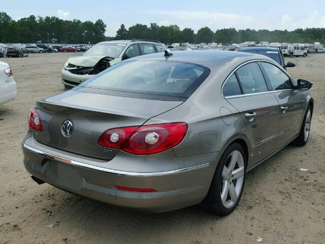 WVWHN7AN9CE511060 - 2012 VOLKSWAGEN CC LUXURY TAN photo 4