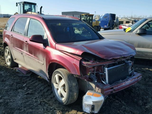 2CNDL037786070031 - 2008 CHEVROLET EQUINOX SP RED photo 1