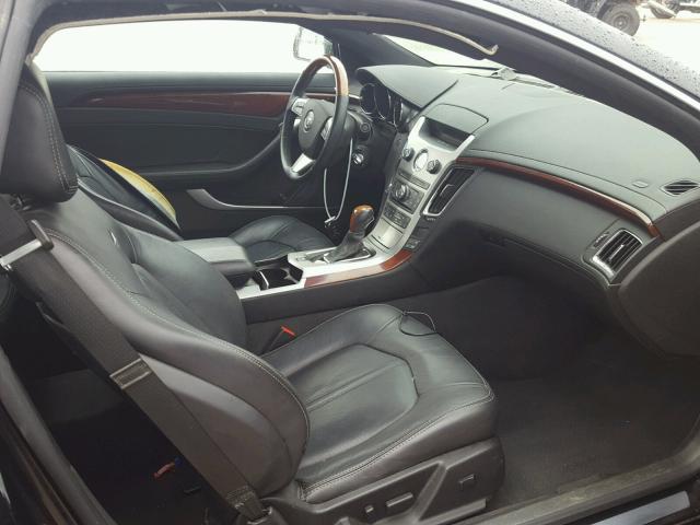 1G6DP1ED4B0113471 - 2011 CADILLAC CTS PREMIU BLACK photo 5