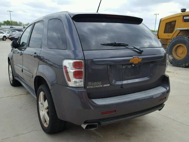 2CNDL937086280426 - 2008 CHEVROLET EQUINOX SP GRAY photo 3