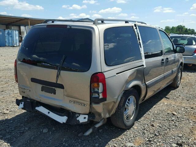 1GNDX03E84D237409 - 2004 CHEVROLET VENTURE GOLD photo 4