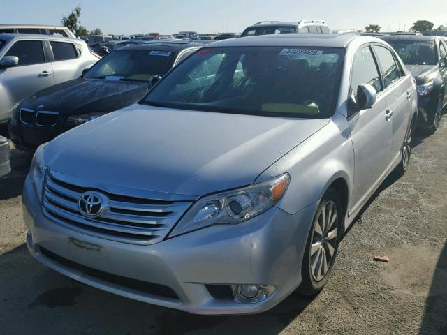 4T1BK3DB5CU463423 - 2012 TOYOTA AVALON BAS SILVER photo 2