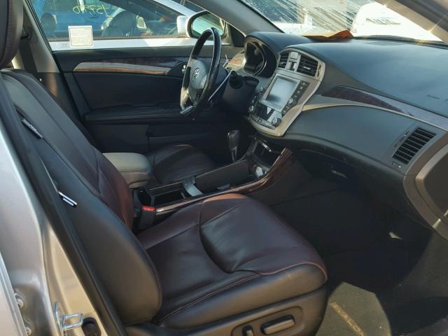 4T1BK3DB5CU463423 - 2012 TOYOTA AVALON BAS SILVER photo 5