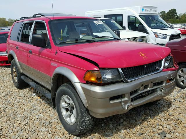 JA4MT31P1WP028017 - 1998 MITSUBISHI MONTERO SP RED photo 1