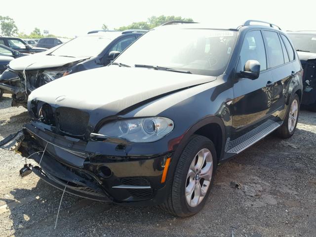 5UXZW0C55BL662282 - 2011 BMW X5 XDRIVE3 BLACK photo 2