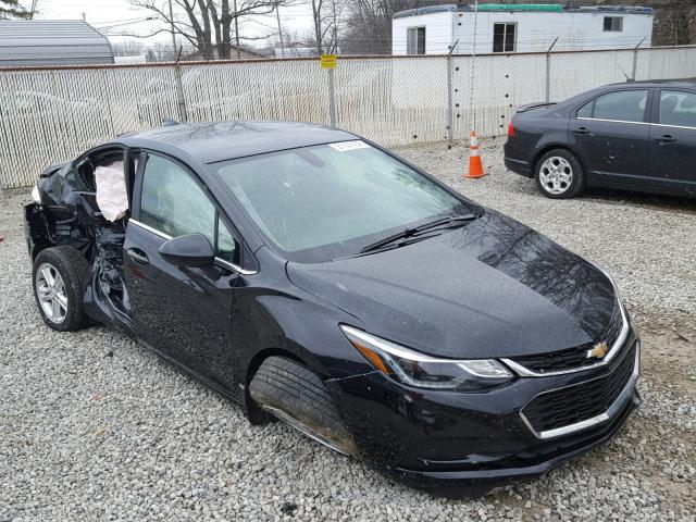 1G1BE5SM8G7270255 - 2016 CHEVROLET CRUZE LT BLACK photo 1