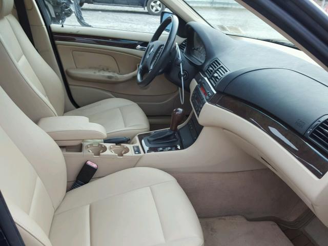 WBAEU33433PH88858 - 2003 BMW 325 XI BLUE photo 5