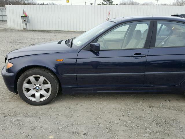 WBAEU33433PH88858 - 2003 BMW 325 XI BLUE photo 9