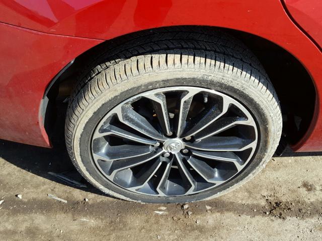 2T1BURHE6FC230853 - 2015 TOYOTA COROLLA LE 红色 照片 9