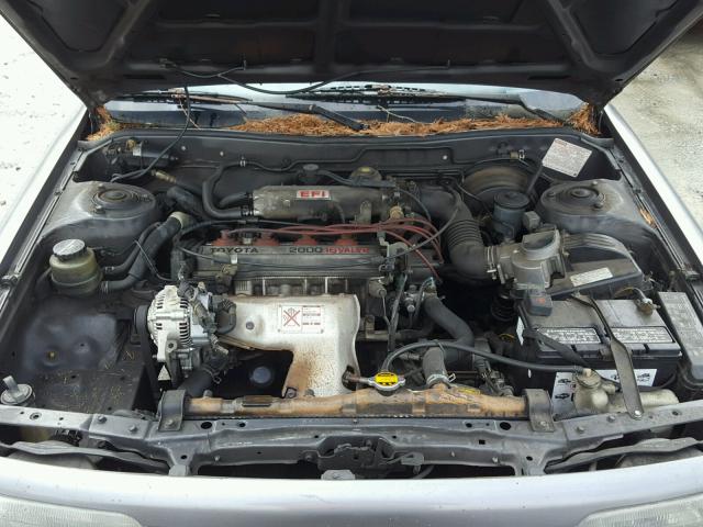 4T1SV24E5LU201090 - 1990 TOYOTA CAMRY GRAY photo 7