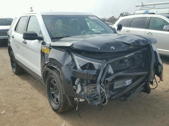 1FM5K8AR1GGA47336 - 2016 FORD EXPLORER P BLACK photo 1