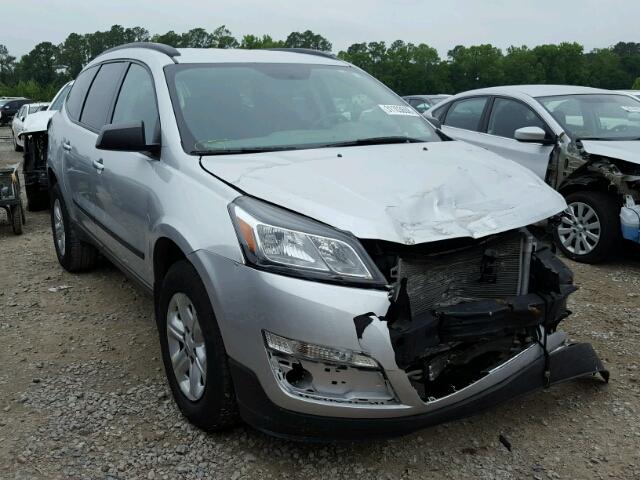 1GNKRFKD6GJ270850 - 2016 CHEVROLET TRAVERSE L SILVER photo 1