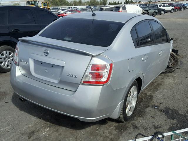 3N1AB61E67L627085 - 2007 NISSAN SENTRA 2.0 GRAY photo 4