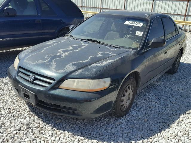 1HGCF86651A102865 - 2001 HONDA ACCORD VAL GREEN photo 2