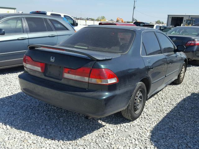 1HGCF86651A102865 - 2001 HONDA ACCORD VAL GREEN photo 4