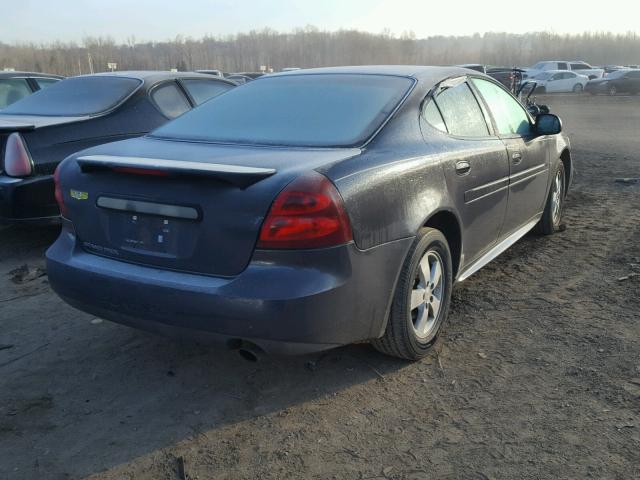 2G2WP552781156392 - 2008 PONTIAC GRAND PRIX BLUE photo 4