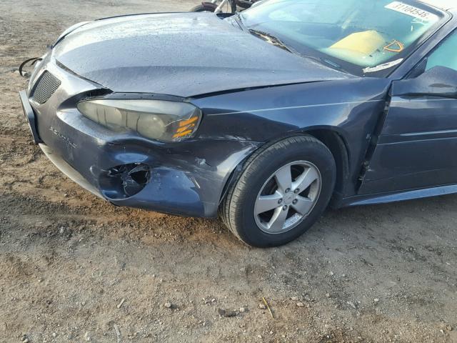 2G2WP552781156392 - 2008 PONTIAC GRAND PRIX BLUE photo 9