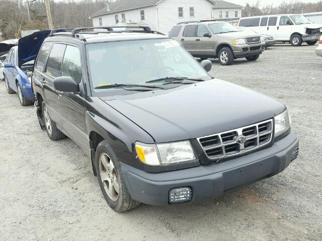 JF1SF6555XH749117 - 1999 SUBARU FORESTER S Սև լուսանկար 1