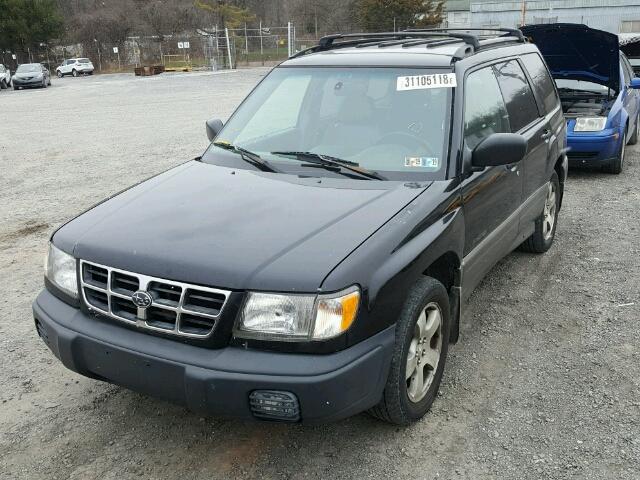 JF1SF6555XH749117 - 1999 SUBARU FORESTER S Սև լուսանկար 2