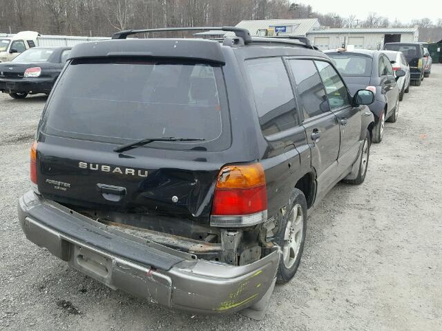 JF1SF6555XH749117 - 1999 SUBARU FORESTER S Սև լուսանկար 4