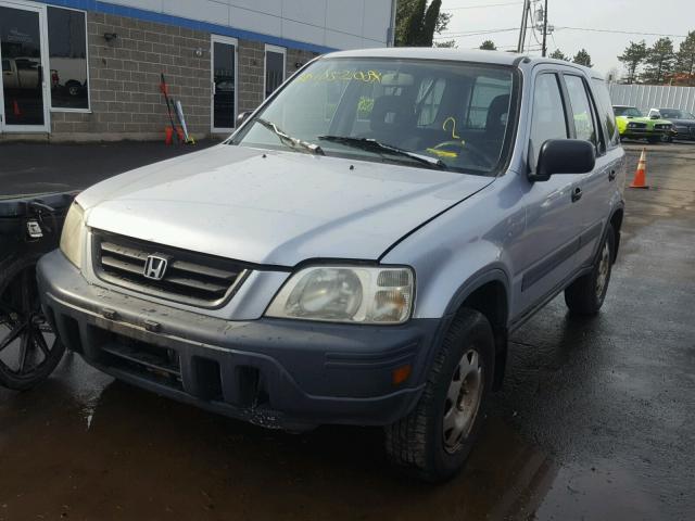 JHLRD18471C051135 - 2001 HONDA CR-V LX SILVER photo 2