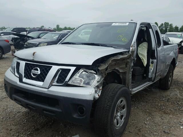 1N6BD0CT4DN738747 - 2013 NISSAN FRONTIER S WHITE photo 2