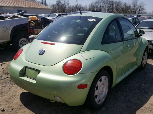 3VWBC21C4XM468953 - 1999 VOLKSWAGEN NEW BEETLE GREEN photo 4