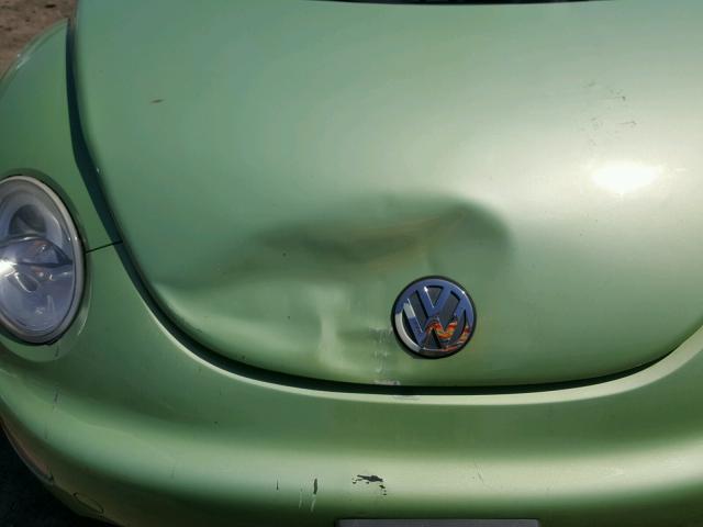 3VWBC21C4XM468953 - 1999 VOLKSWAGEN NEW BEETLE GREEN photo 9