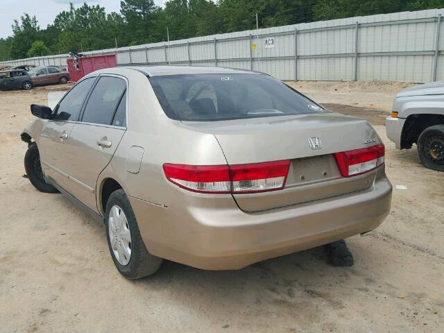 1HGCM56353A082209 - 2003 HONDA ACCORD LX GOLD photo 3