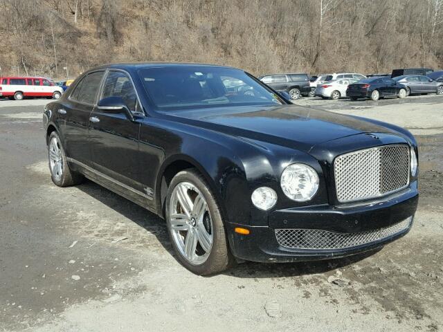 SCBBB7ZHXCC017060 - 2012 BENTLEY MULSANNE BLACK photo 1