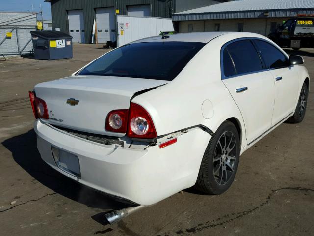 1G1ZE5E75BF362720 - 2011 CHEVROLET MALIBU LTZ 白色 照片 4