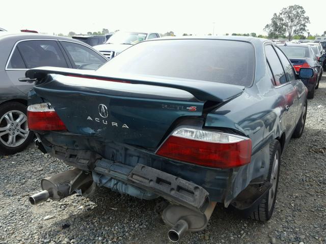 19UUA56942A033390 - 2002 ACURA 3.2TL TYPE GREEN photo 4